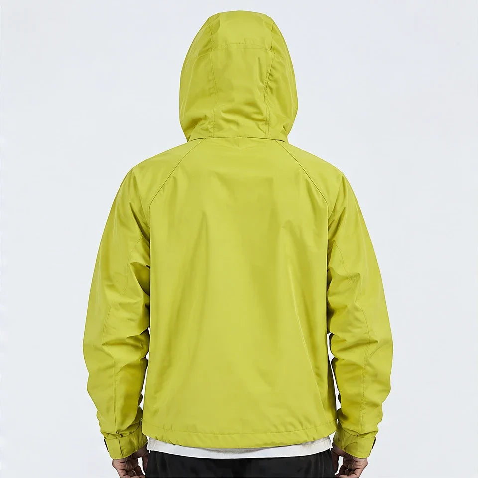 Wyke - Unisex Windproof Breathable & Graphene Waterproof Jacket - Yellow Green