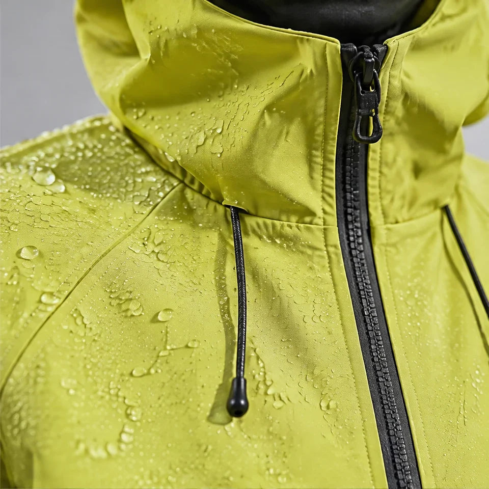 Wyke - Unisex Windproof Breathable & Graphene Waterproof Jacket - Yellow Green