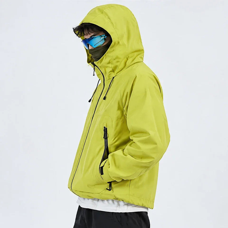 Wyke - Unisex Windproof Breathable & Graphene Waterproof Jacket - Yellow Green