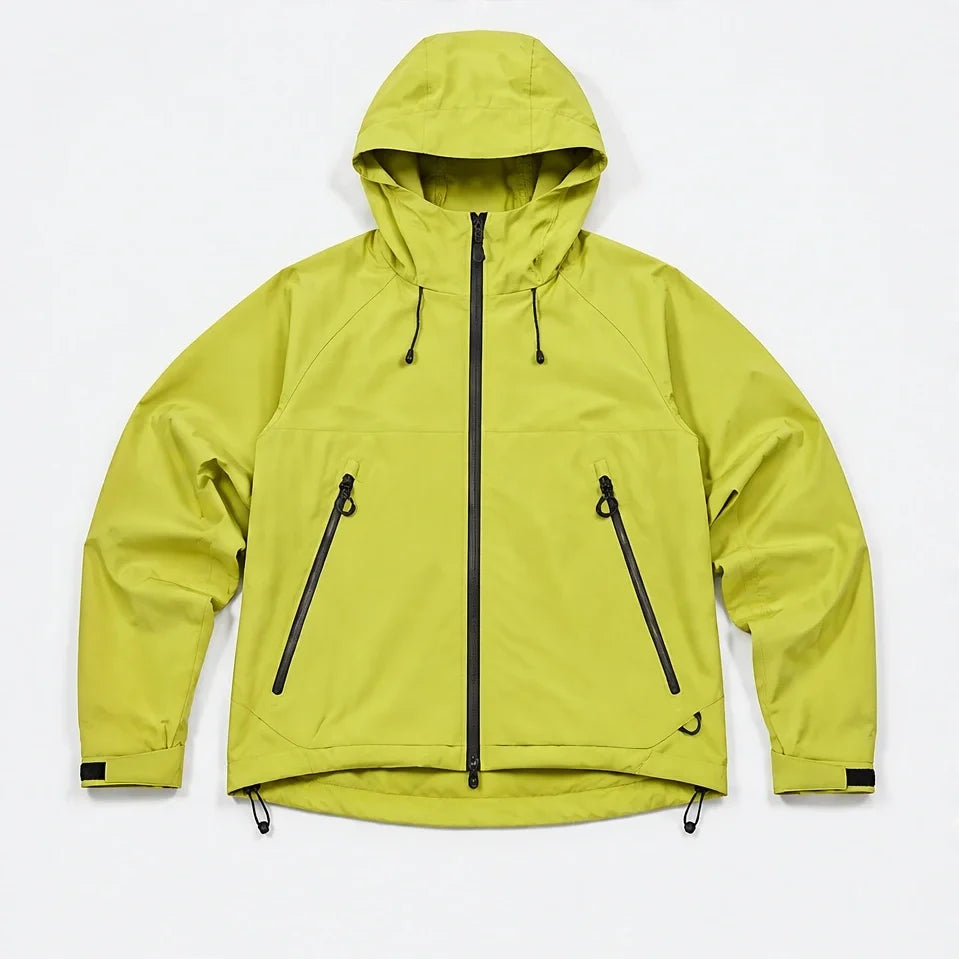Wyke - Unisex Windproof Breathable & Graphene Waterproof Jacket - Yellow Green