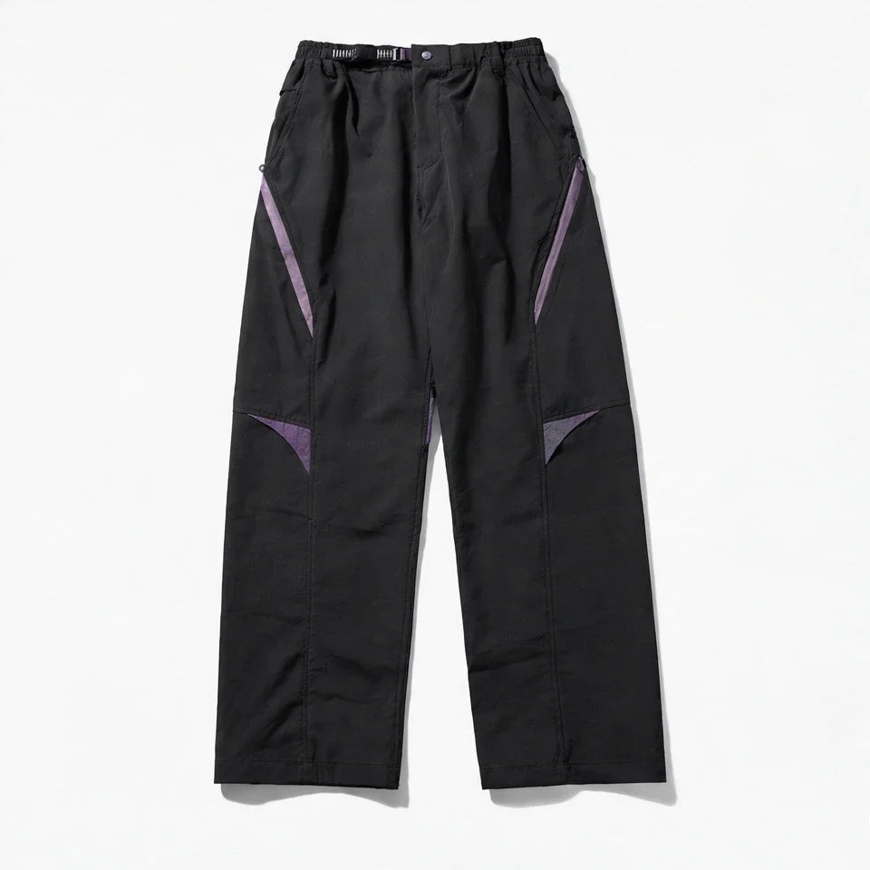 Stray - Unisex Water-Repellent & Quick-Dry Wrinkle-Free Hiking Trousers - Black