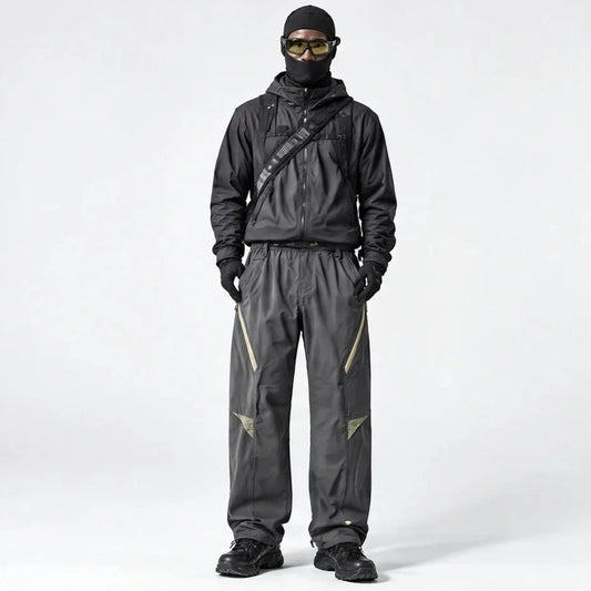 Stray - Unisex Water-Repellent & Quick-Dry Wrinkle-Free Hiking Trousers - Dark Grey