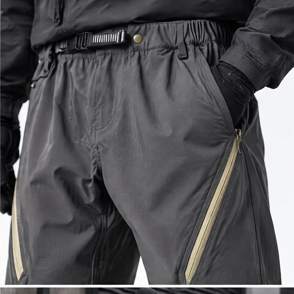 Stray - Unisex Water-Repellent & Quick-Dry Wrinkle-Free Hiking Trousers - Dark Grey