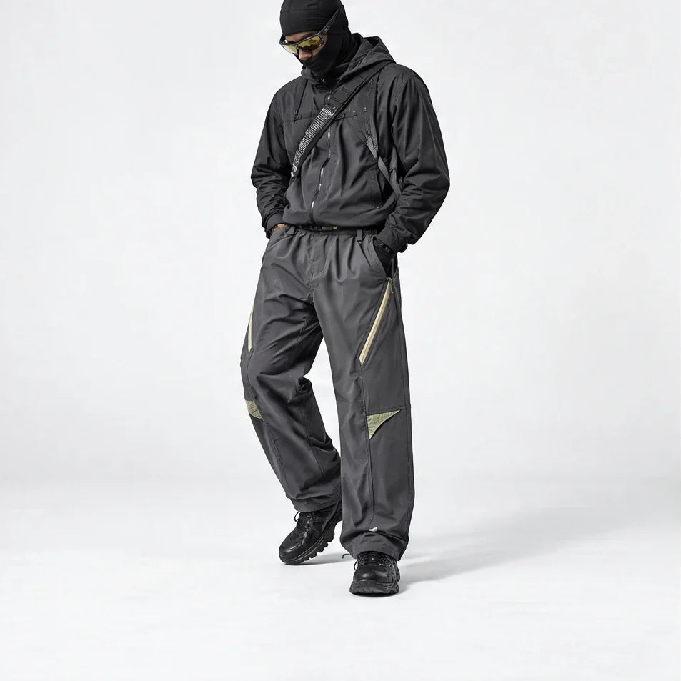 Stray - Unisex Water-Repellent & Quick-Dry Wrinkle-Free Hiking Trousers - Dark Grey