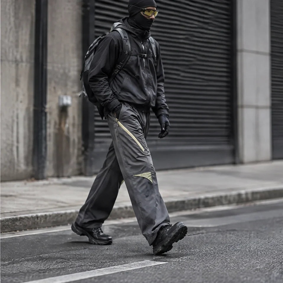 Stray - Unisex Water-Repellent & Quick-Dry Wrinkle-Free Hiking Trousers - Dark Grey