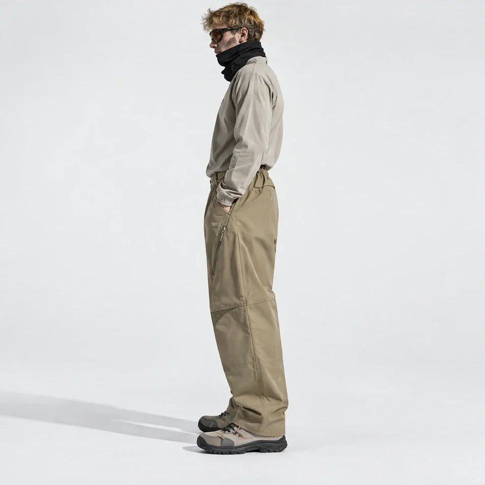 Stray - Unisex Water-Repellent & Quick-Dry Wrinkle-Free Hiking Trousers - Khaki
