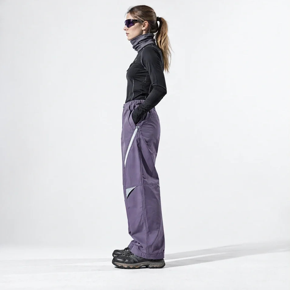 Stray - Unisex Water-Repellent & Quick-Dry Wrinkle-Free Hiking Trousers - Purple