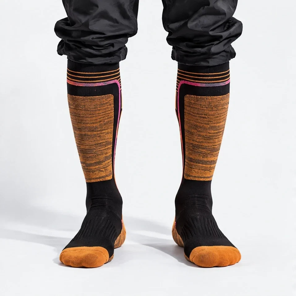 Thwaite - Unisex Anti-Slip Waterproof Socks - Orange