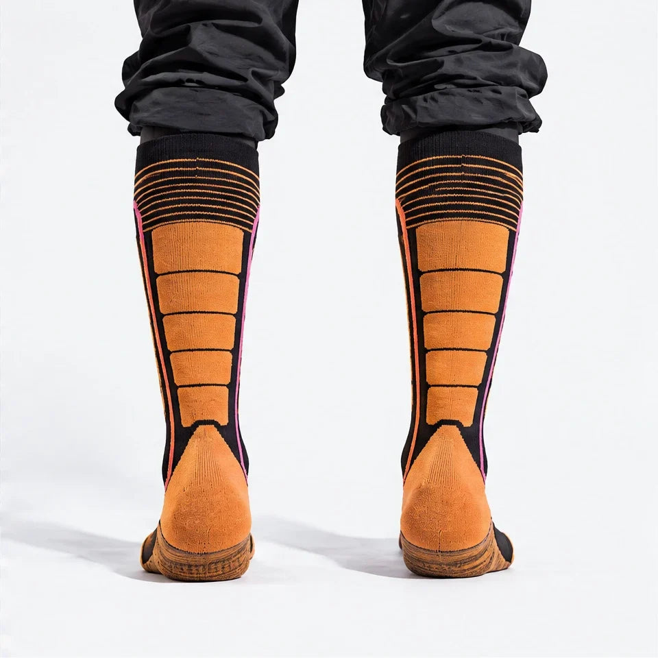 Thwaite - Unisex Anti-Slip Waterproof Socks - Orange