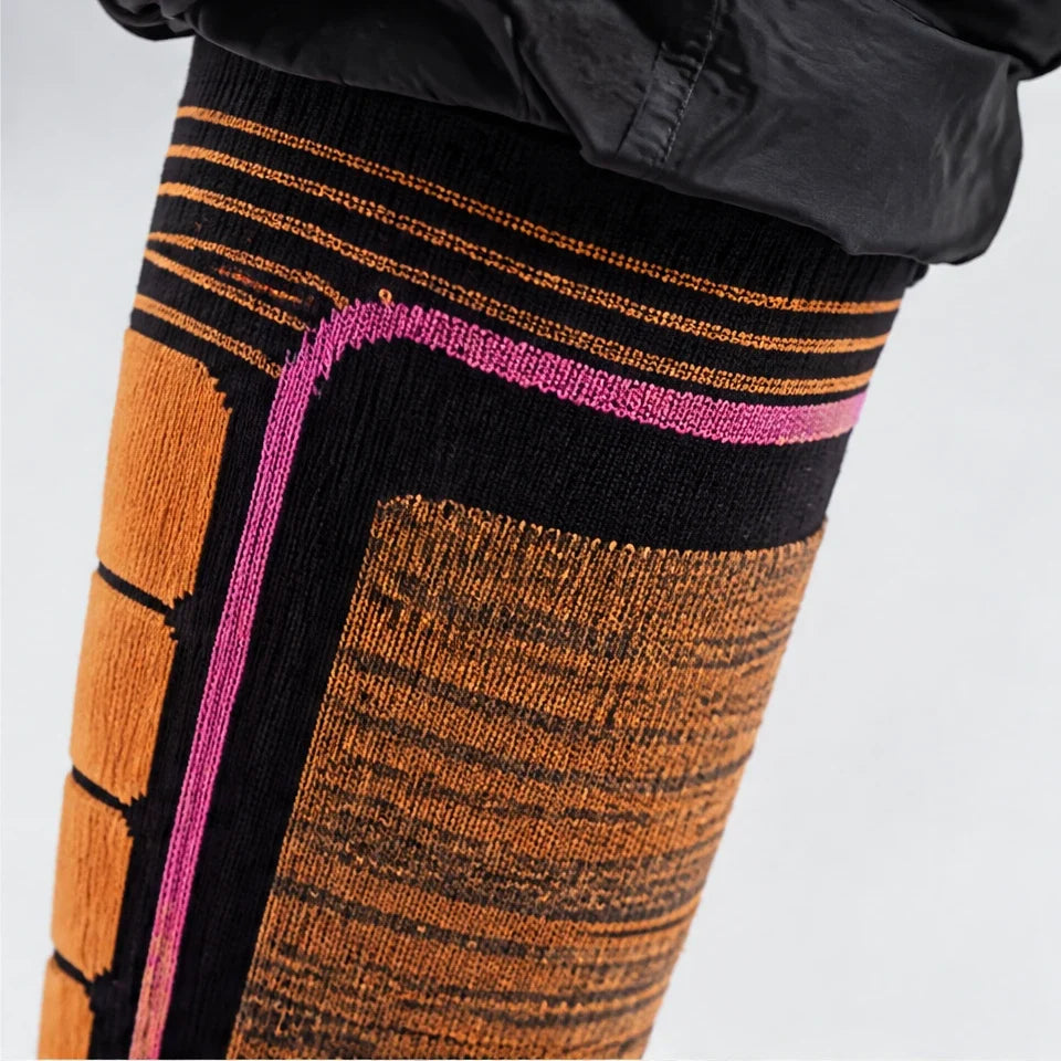 Thwaite - Unisex Anti-Slip Waterproof Socks - Orange