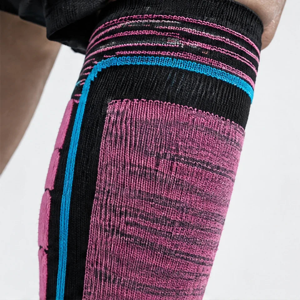 Thwaite - Unisex Anti-Slip Waterproof Socks - Rose Red