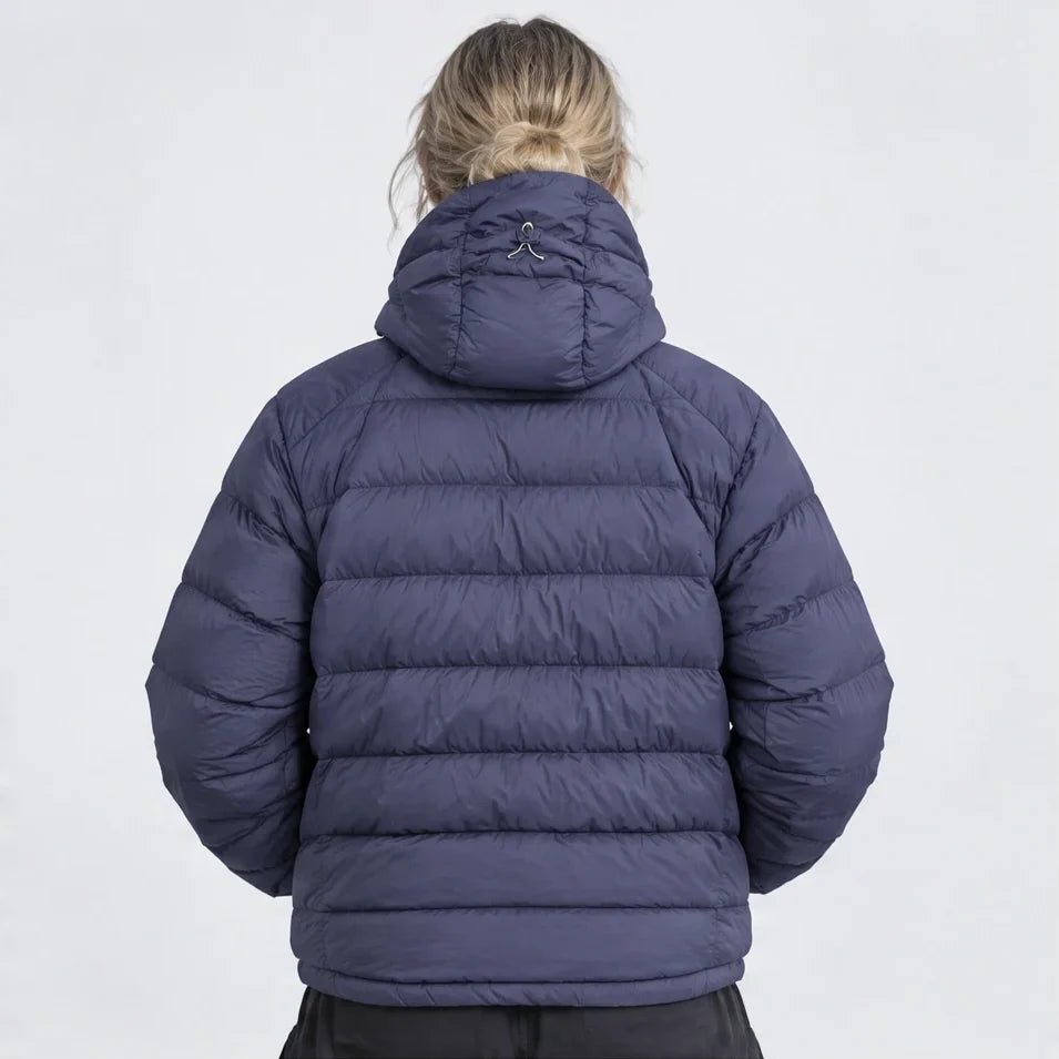Floe - Unisex Insulated Windproof Duck Down Puffer Jacket - Purple