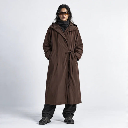 Seat - Womens Windproof Breathable & Waterproof Coat - Brown