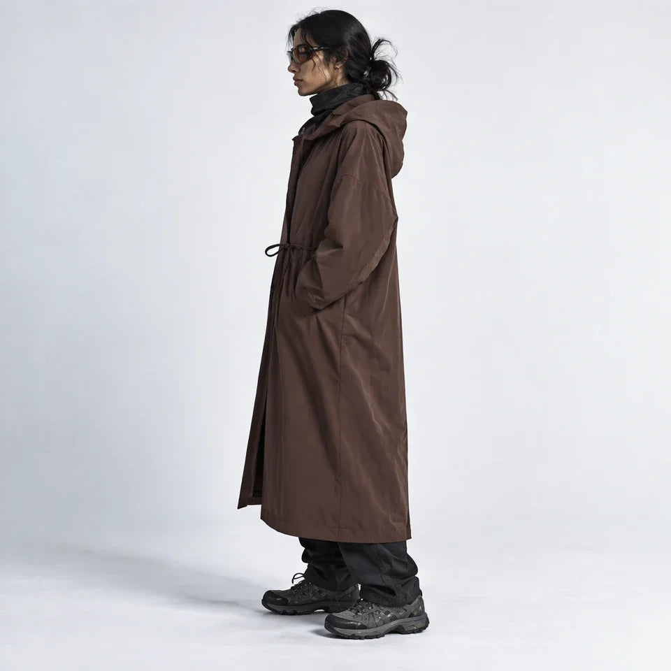 Seat - Womens Windproof Breathable & Waterproof Coat - Brown