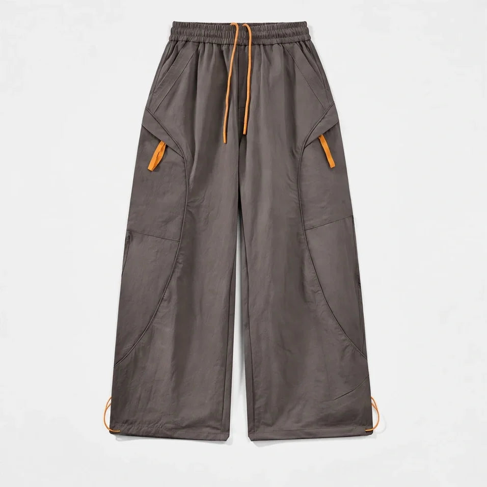 Knap - Unisex Water-Repellent & Quick-Dry Wide-Leg Hiking Trousers - Brown