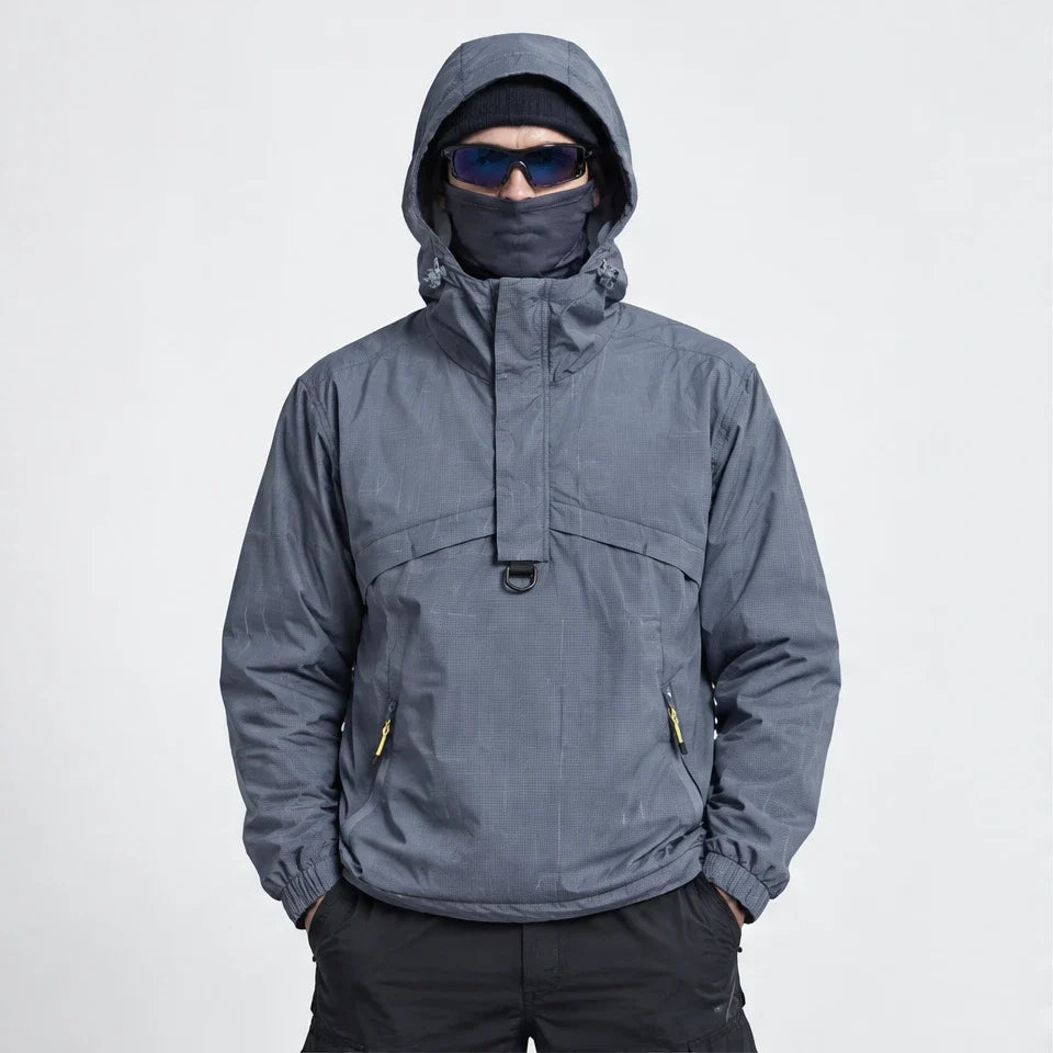 Weel - Unisex Water-Repellent & Windproof Pullover Lightweight Jacket - Blue