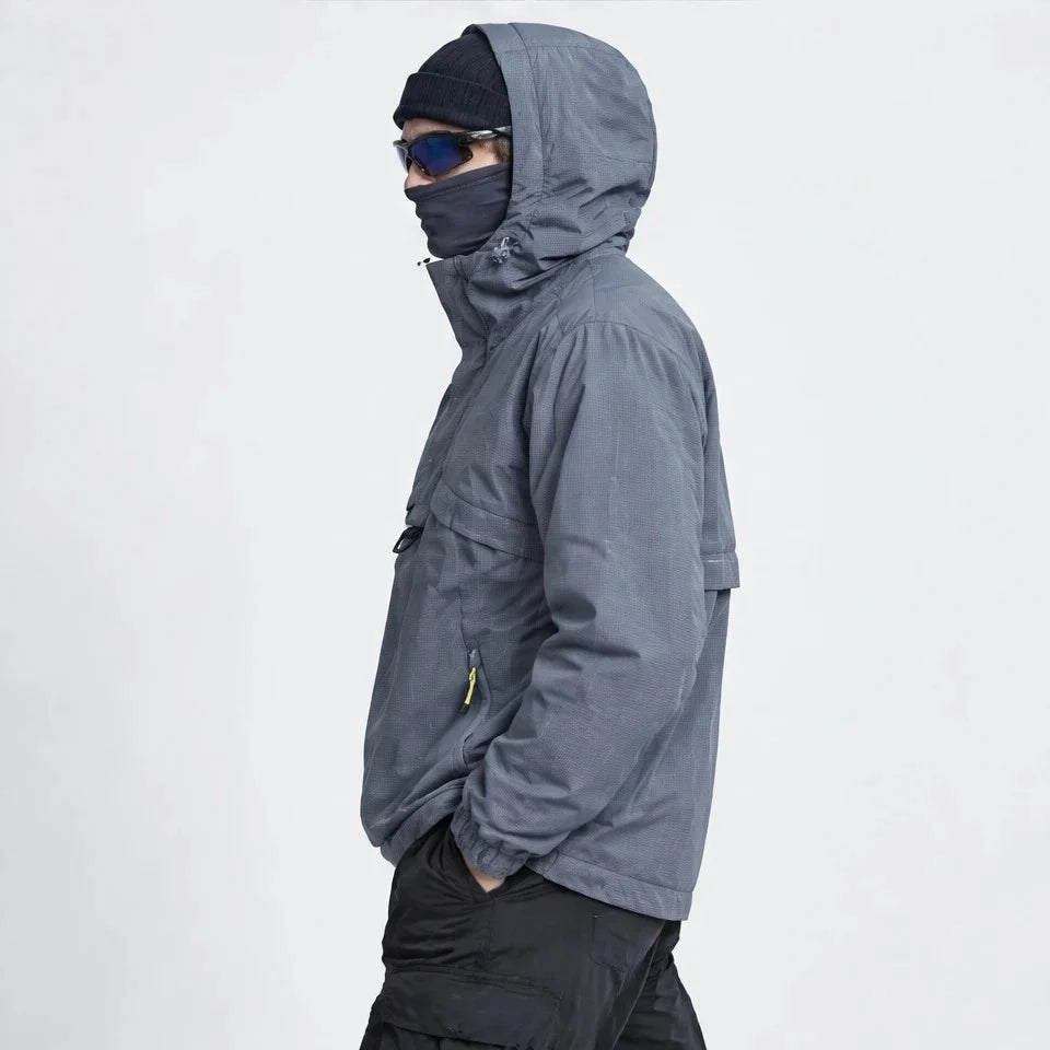 Weel - Unisex Water-Repellent & Windproof Pullover Lightweight Jacket - Blue