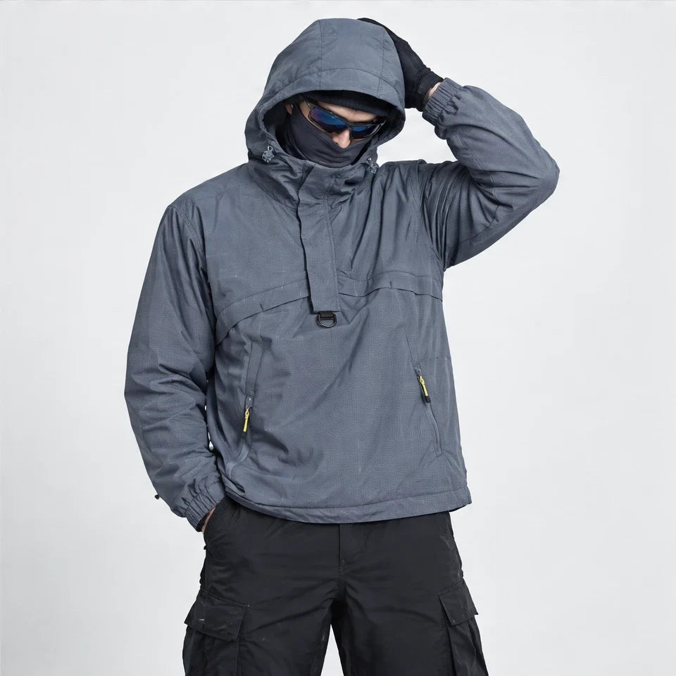 Weel - Unisex Water-Repellent & Windproof Pullover Lightweight Jacket - Blue