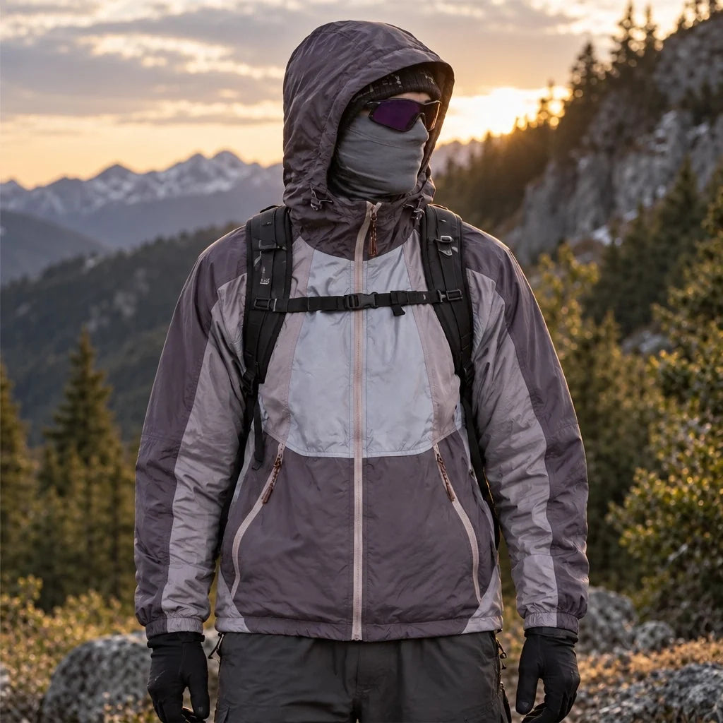 Dub - Unisex Water-Repellent & Windproof Lightweight Jacket - Purple