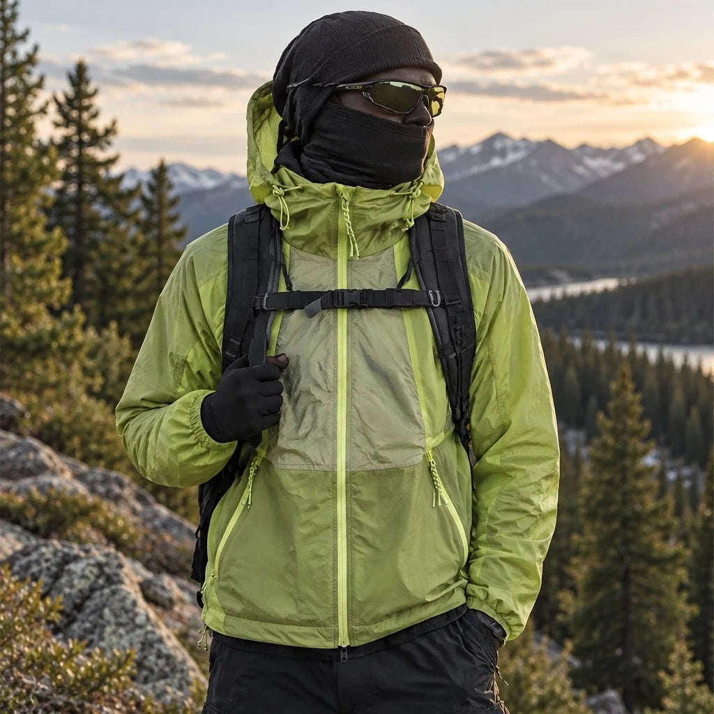 Dub - Unisex Water-Repellent & Windproof Lightweight Jacket - Yellow