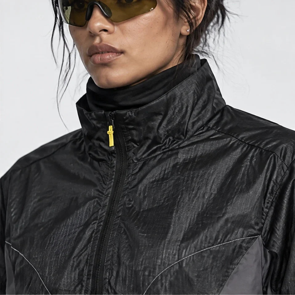 Galt - Unisex Water-Repellent & Windproof Wrinkle-Free Lightweight Jacket - Black