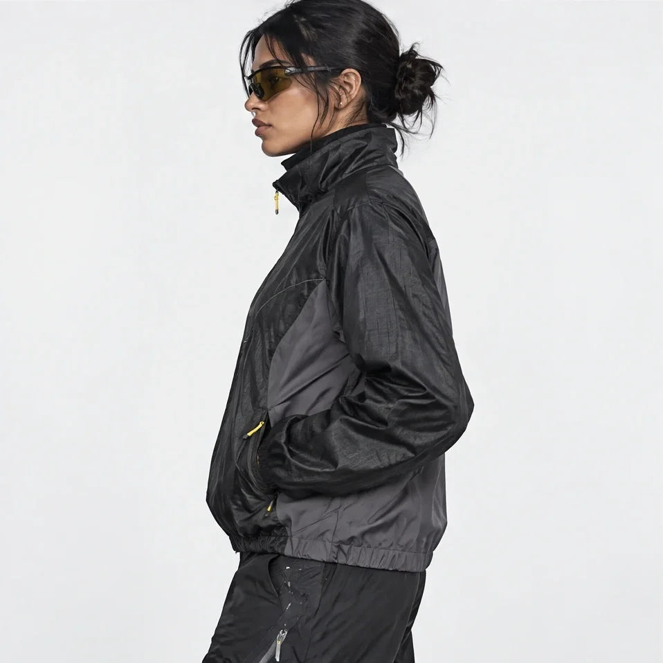 Galt - Unisex Water-Repellent & Windproof Wrinkle-Free Lightweight Jacket - Black