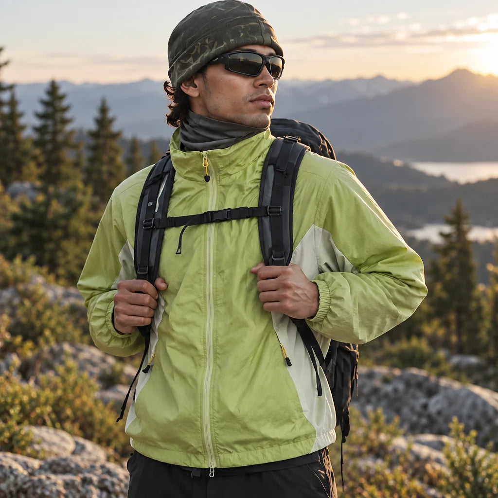 Galt - Unisex Water-Repellent & Windproof Wrinkle-Free Lightweight Jacket - Green
