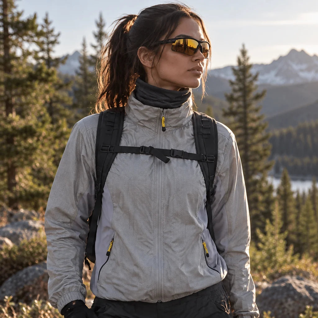 Galt - Unisex Water-Repellent & Windproof Wrinkle-Free Lightweight Jacket - Grey