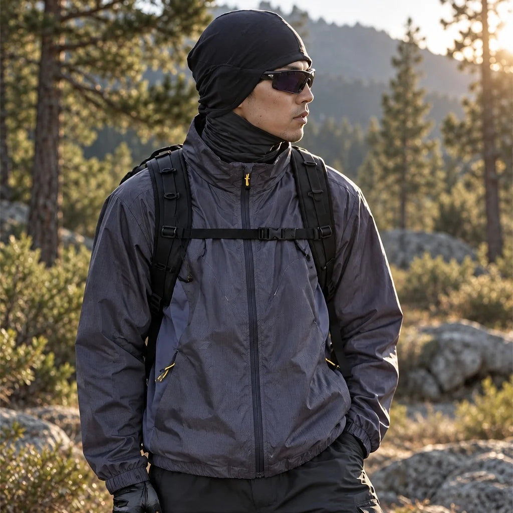 Galt - Unisex Water-Repellent & Windproof Wrinkle-Free Lightweight Jacket - Purple