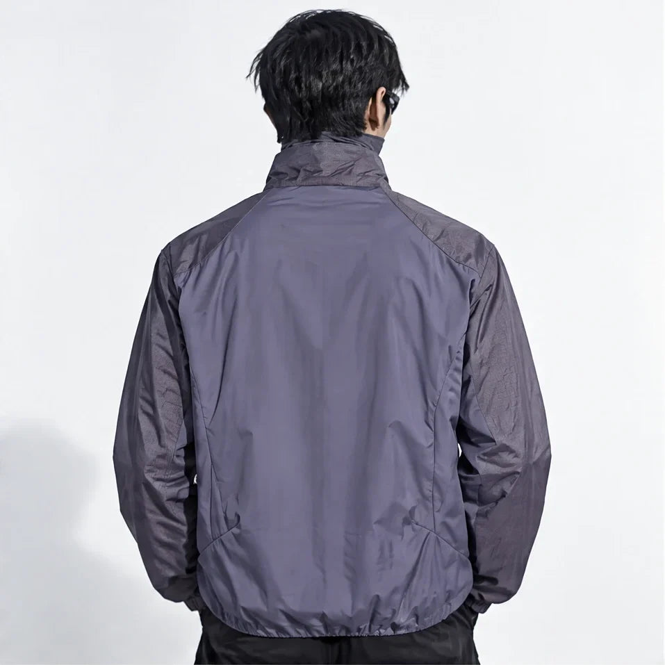 Galt - Unisex Water-Repellent & Windproof Wrinkle-Free Lightweight Jacket - Purple
