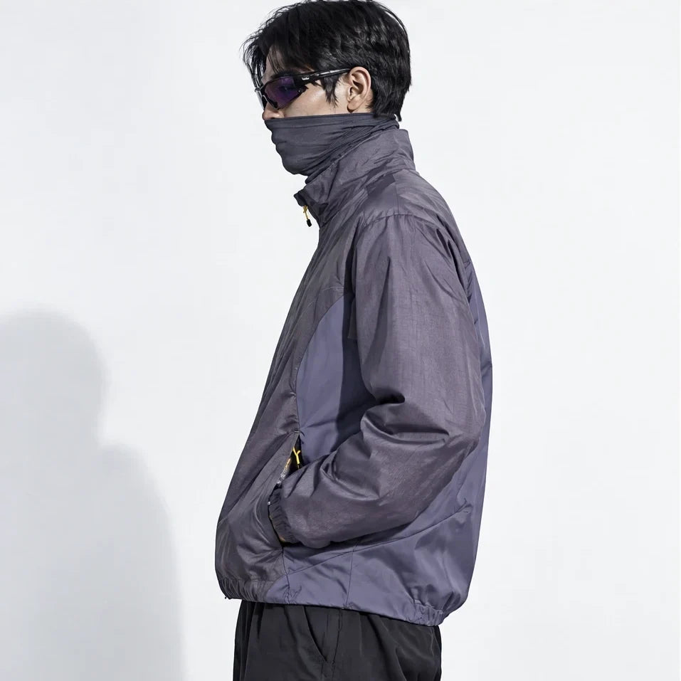 Galt - Unisex Water-Repellent & Windproof Wrinkle-Free Lightweight Jacket - Purple