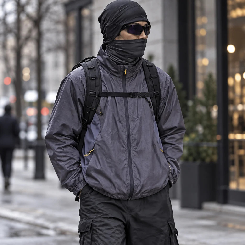 Galt - Unisex Water-Repellent & Windproof Wrinkle-Free Lightweight Jacket - Purple