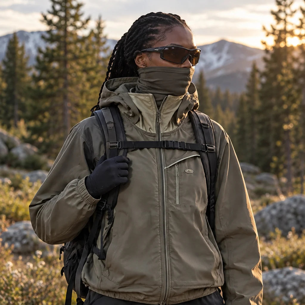 Brunt - Unisex Water-Repellent & Windproof Relaxed Fit Lightweight Jacket - Khaki