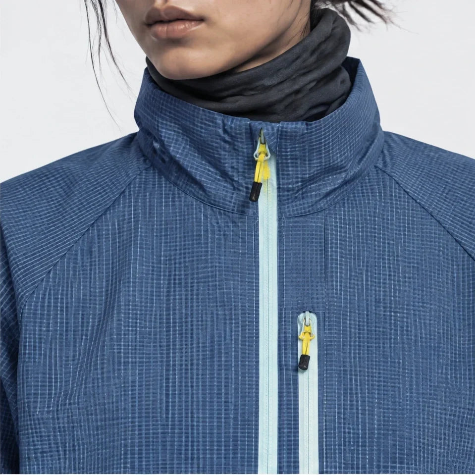 Squall - Unisex Water-Repellent & Windproof Stand-Collar Lightweight Jacket - Blue