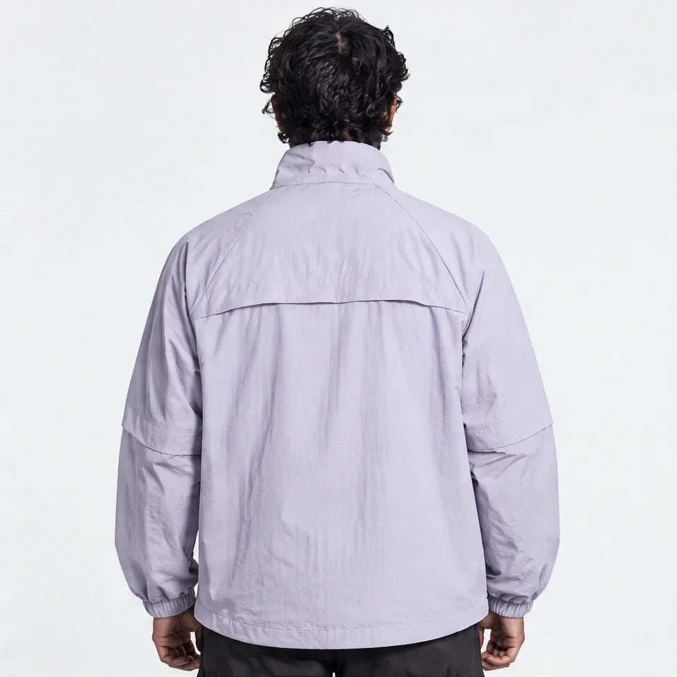 Squall - Unisex Water-Repellent & Windproof Stand-Collar Lightweight Jacket - Purple