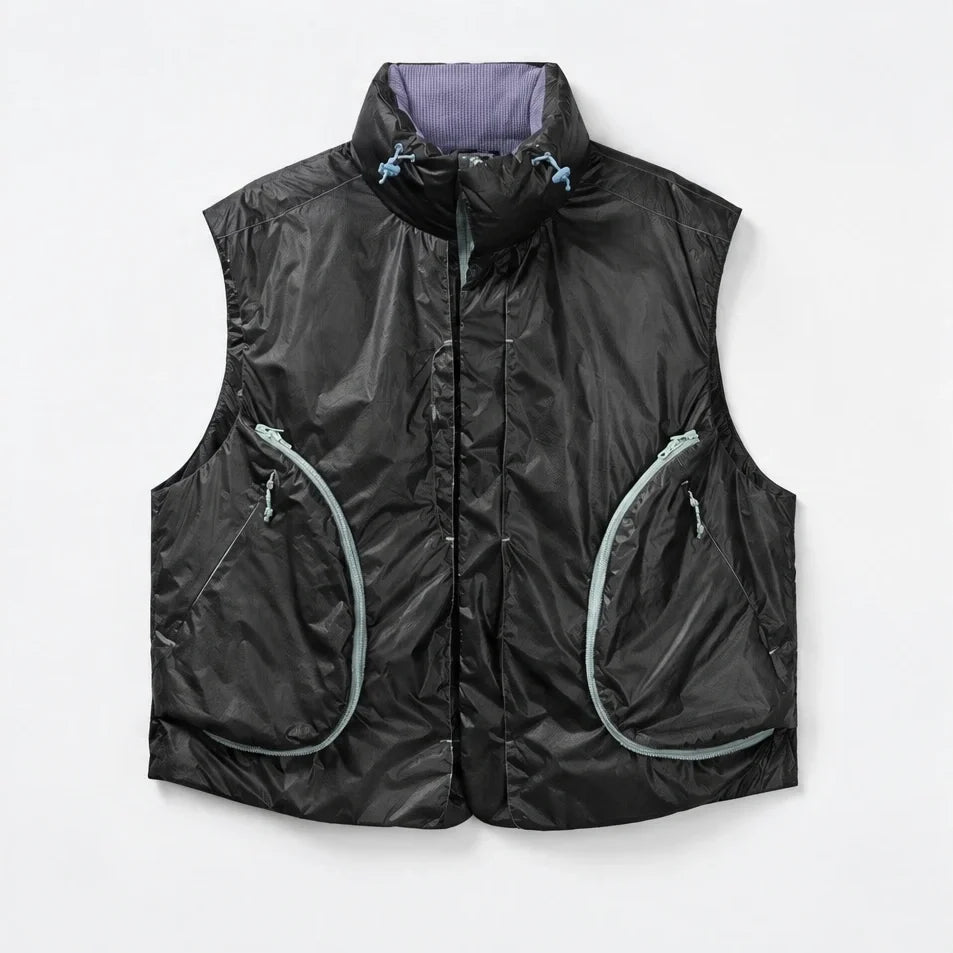 Blore - Unisex 90% White Duck Down Reversible& ColorShift Thermal Puffer Jacket - Green