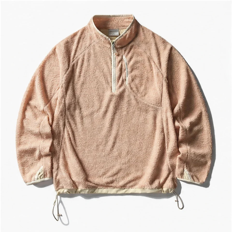 Clam - Unisex Quick-Dry Thermal Fleece Jacket - Beige