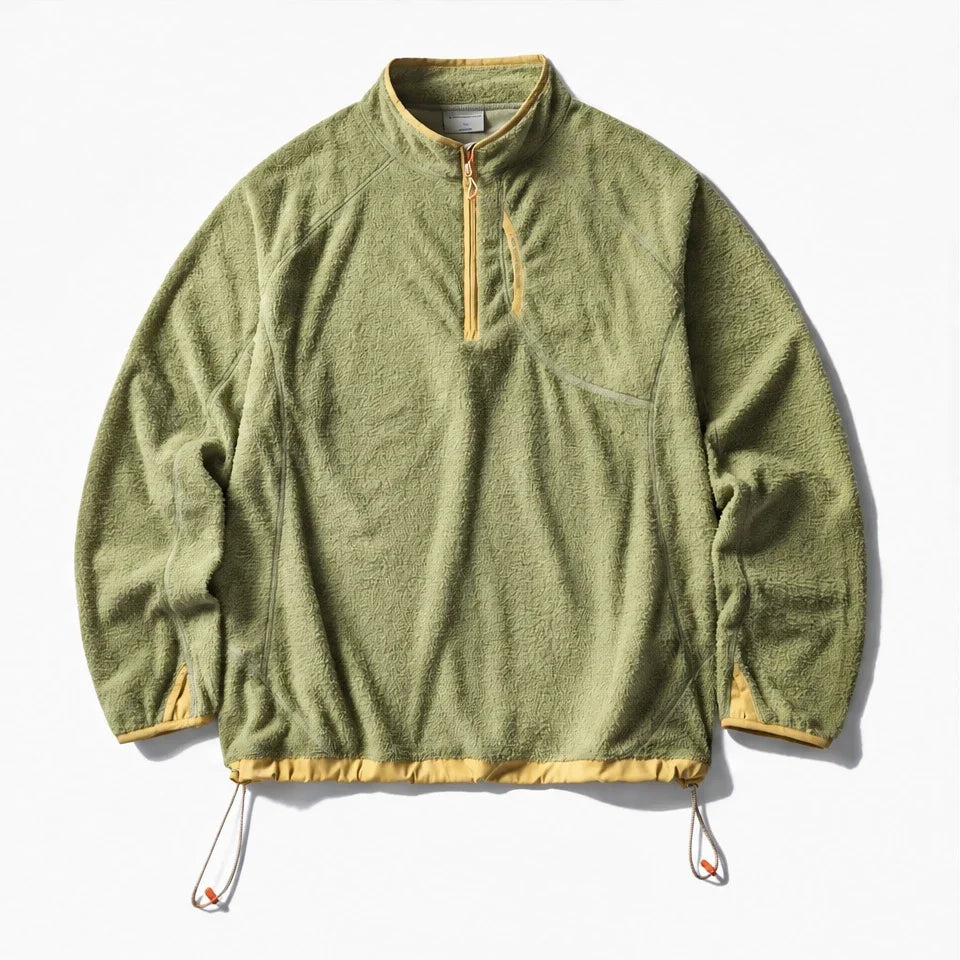 Clam - Unisex Quick-Dry Thermal Fleece Jacket - Green