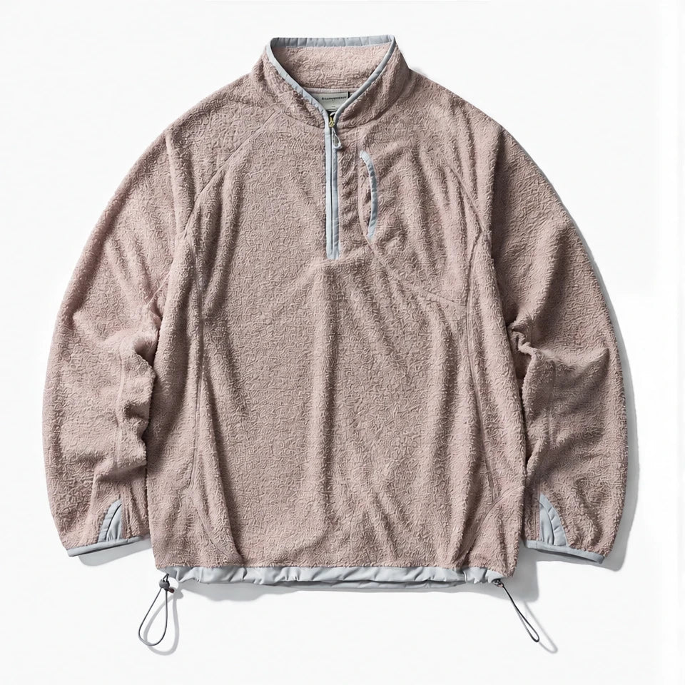Clam - Unisex Quick-Dry Thermal Fleece Jacket - Pink