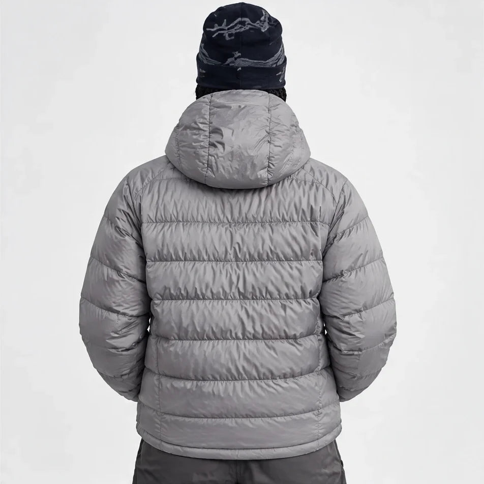 Firn - Unisex 90% White Duck Down Puffer Jacket - Grey