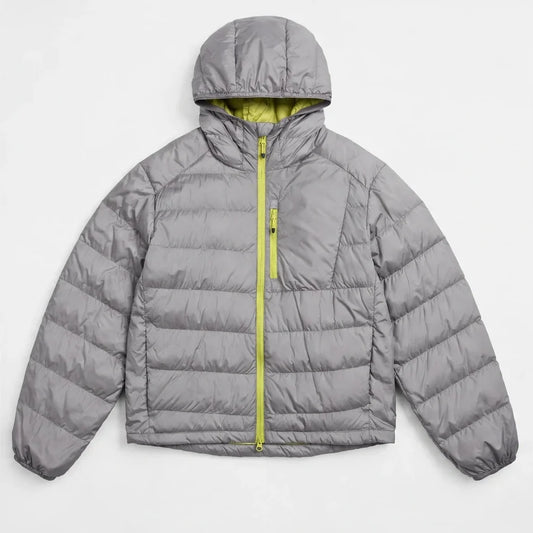 Firn - Unisex 90% White Duck Down Puffer Jacket - Grey
