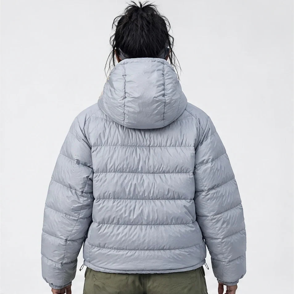 Firn - Unisex 90% White Duck Down Puffer Jacket - Light green