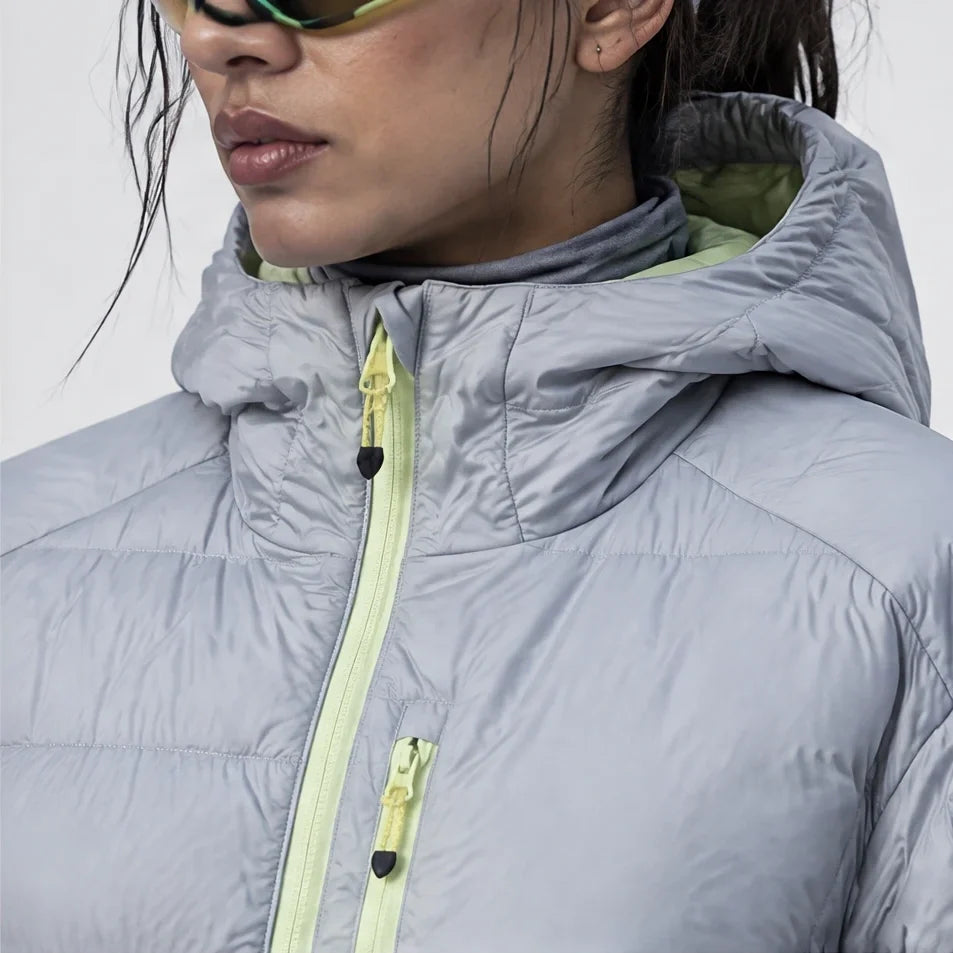 Firn - Unisex 90% White Duck Down Puffer Jacket - Light green