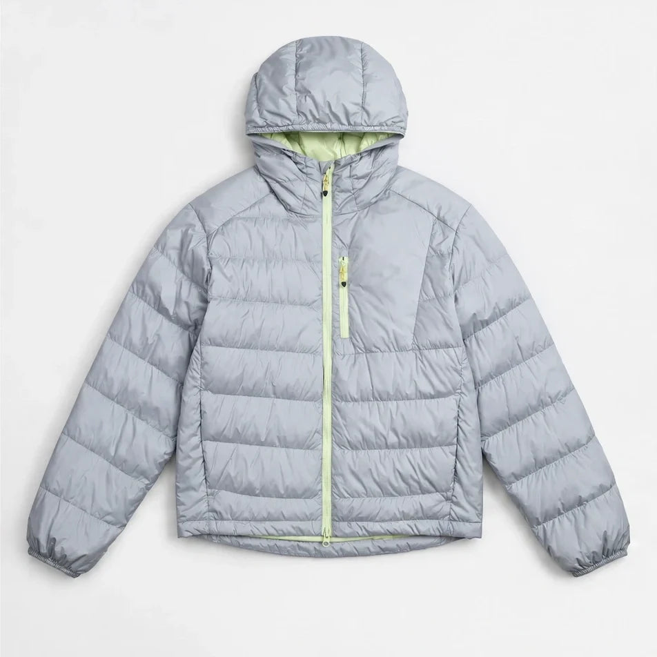 Firn - Unisex 90% White Duck Down Puffer Jacket - Light green