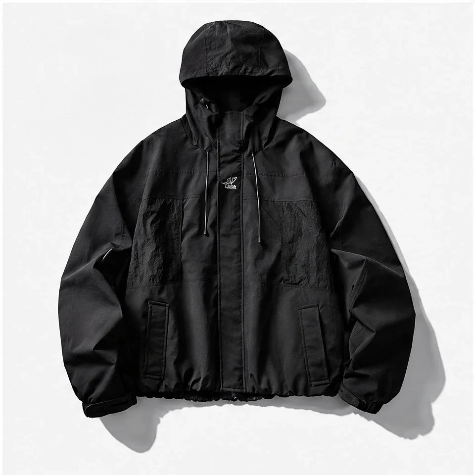 Stang - Unisex Windproof Breathable & Waterproof Jacket - Black