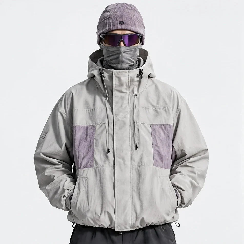 Stang - Unisex Windproof Breathable & Waterproof Jacket - Light Grey