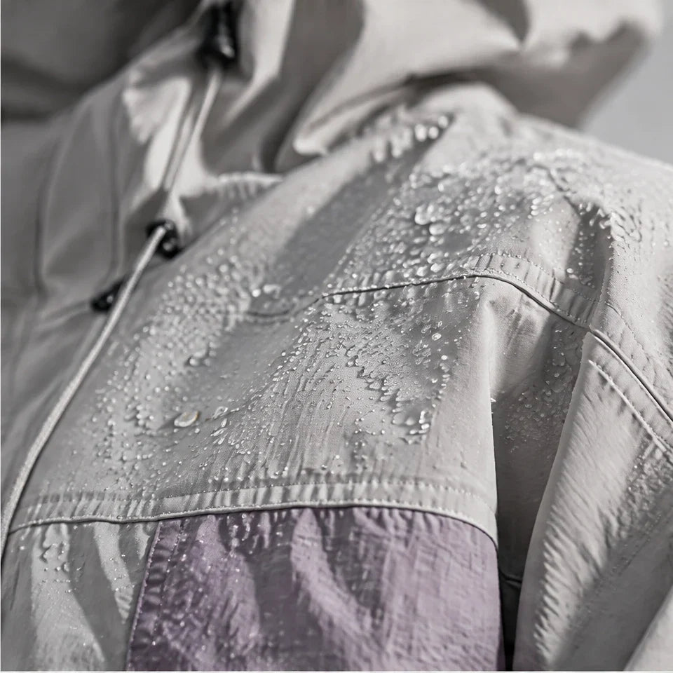 Stang - Unisex Windproof Breathable & Waterproof Jacket - Light Grey