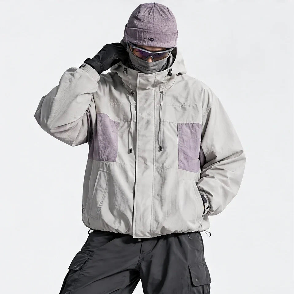 Stang - Unisex Windproof Breathable & Waterproof Jacket - Light Grey