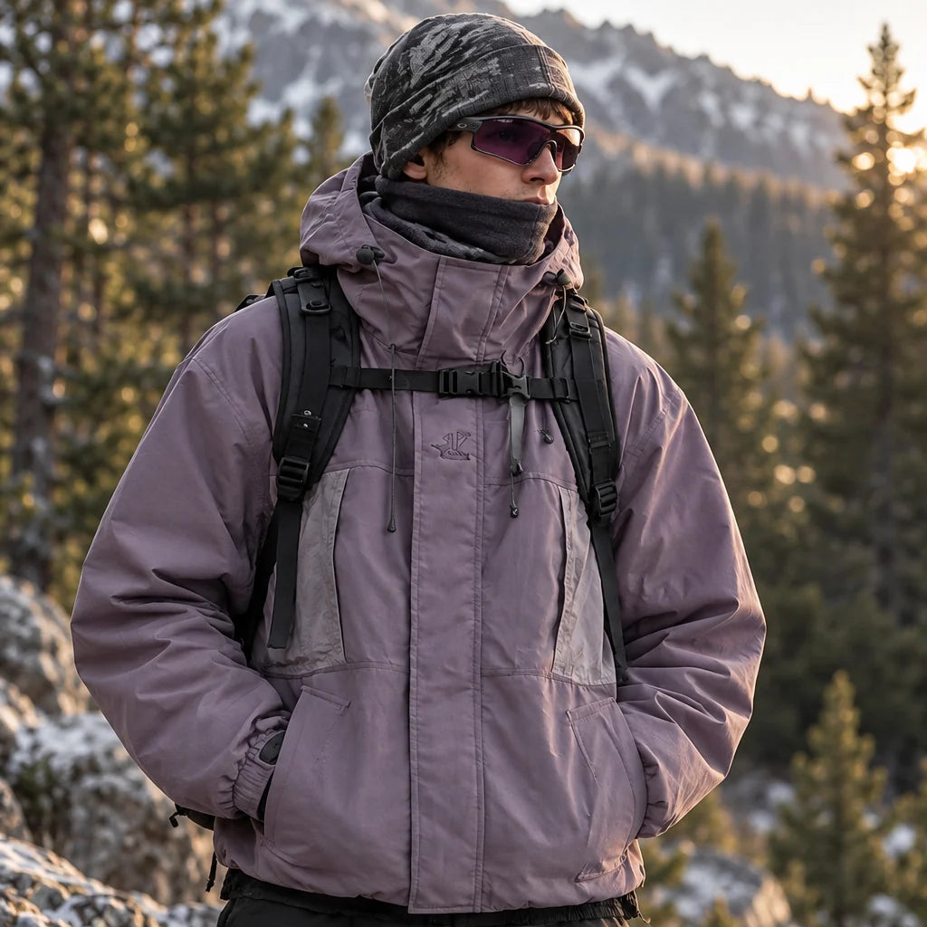 Stang - Unisex Windproof Breathable & Waterproof Jacket - Mist Purple