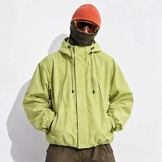 Stang - Unisex Windproof Breathable & Waterproof Jacket - Yellow Green